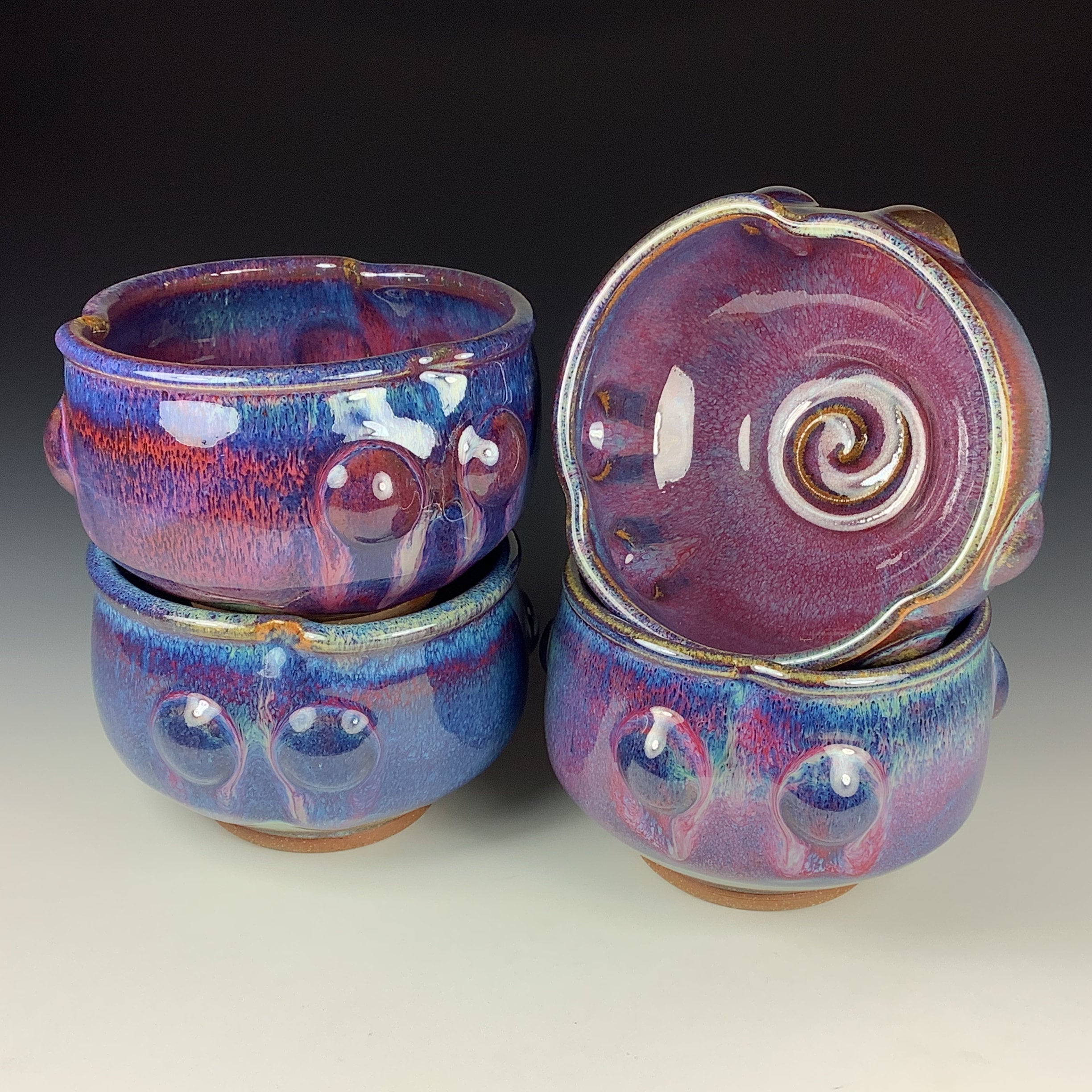 Set of 4 bowls | Hot Rock Pottery